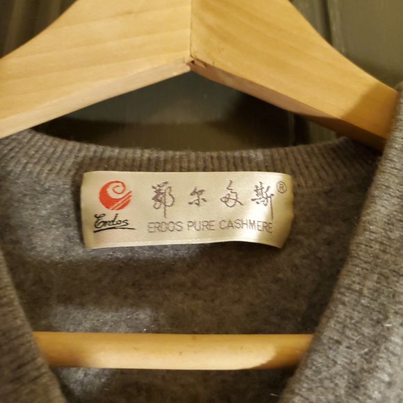 Cashmere Argyle Sweater by Erdos - Picture 2 of 6